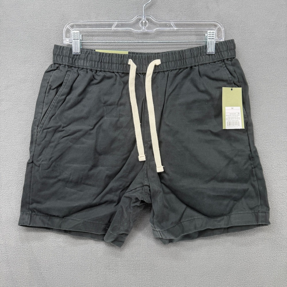 Goodfellow & Co Shorts Mens Vintage Pull-On Charcoal Gray 7" Inseam Size M NEW